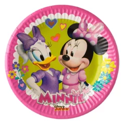 Set 6 Farfurii Petrecere Minnie Mouse 20 cm