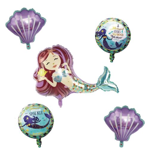 Set 5 Baloane Folie Sirena