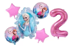 Set Baloane Aniversare Tematica Elsa 2 ANI