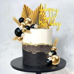 Decoratiune Tort Petrecere Happy Birthday