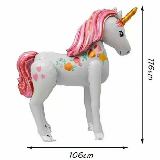 Balon Gigant Unicorn Dream 3D 116x106 cm